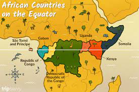 Equator in Africa